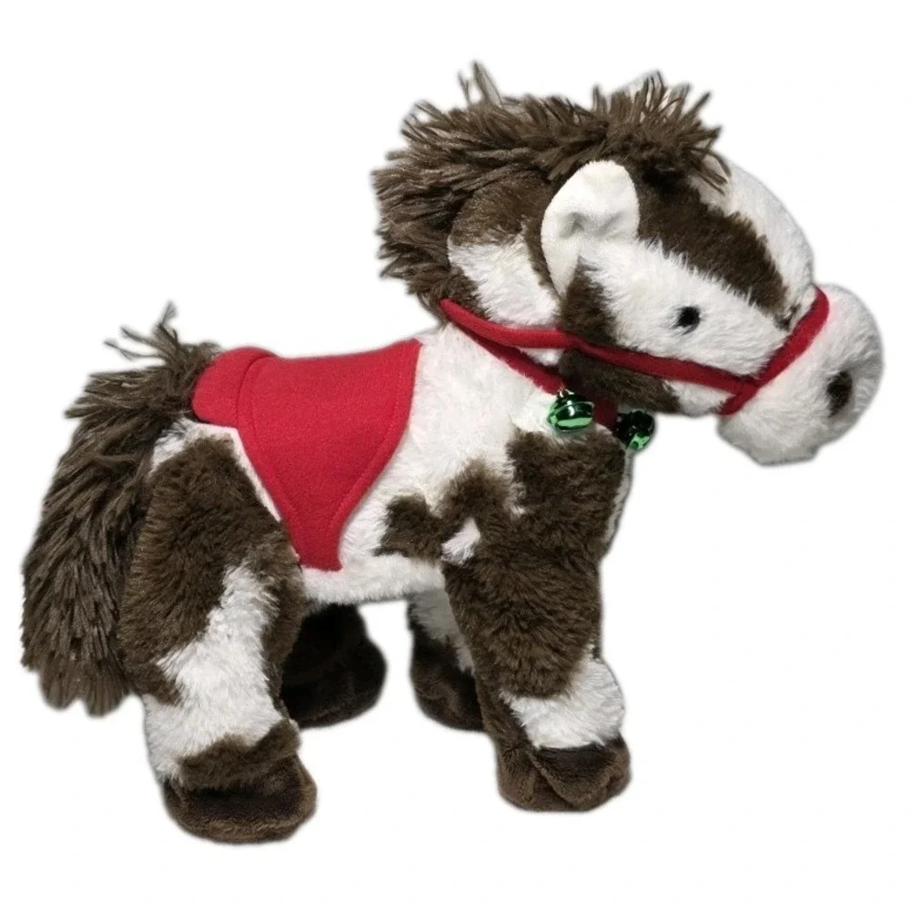 DanDee Hobby Lobby Spotted Christmas Animated Horse Gallops Snorts WigglesTested